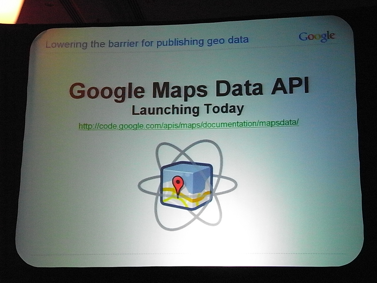 Google Maps Data API 公開