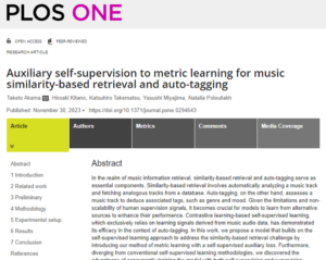 PLOS ONE research article